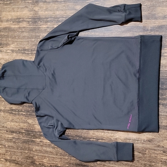 Under Armour Loose Pullover Hoodie Size Small clay/pink women's - Picture 3 of 8